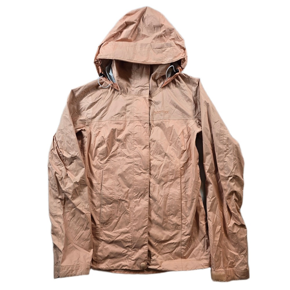 Marmot PreCip Jacket Womens XS Pink Nylon Waterproof Rain Shell Coat